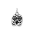 Sterling Silver Binoculars Pendant, Realistic Explorer Charm for Travel and Outdoor Adventures