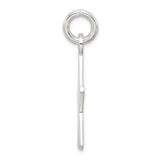 Sterling Silver Star Pendant Charm, Five-Point Minimalist Celestial Design for Women or Unisex Wear