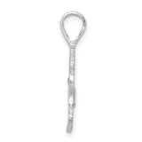 #1 Mom Charm Pendant in Real 925 Sterling Silver