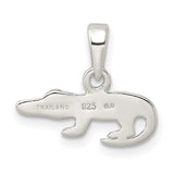 Alligator Charm Pendant in Real 925 Sterling Silver
