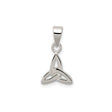 Sterling Silver Celtic Triquetra Knot Pendant, Trinity Symbol Jewelry for Women or Unisex