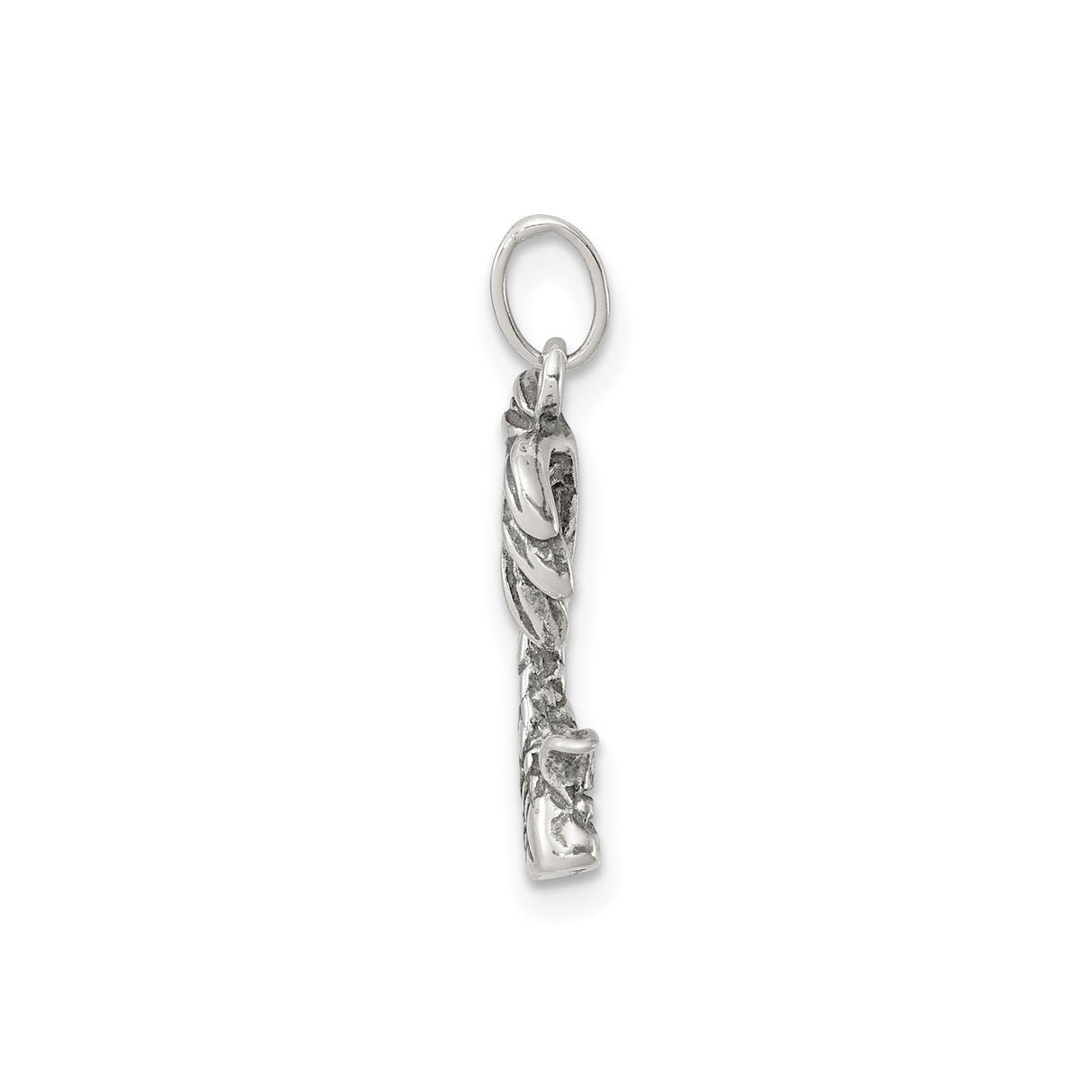 Sterling Silver Palm Tree Pendant, Tropical Beach Charm for Women or Unisex, Summer Vacation Jewelry