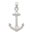 Sterling Silver Anchor Pendant, Nautical Symbol of Hope, Strength and Faith, Unisex Christian Jewelry