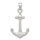 Sterling Silver Anchor Pendant, Nautical Symbol of Hope, Strength and Faith, Unisex Christian Jewelry
