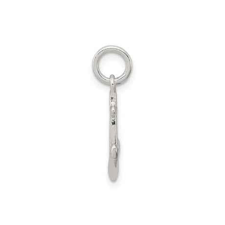 Sterling Silver Anchor Pendant Charm, Nautical Maritime Theme, Symbol of Faith for Women or Unisex Wear