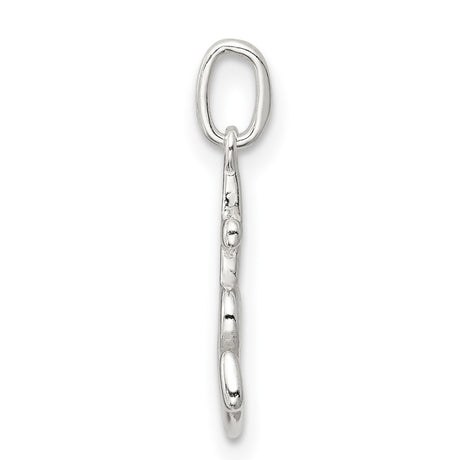 Hope, Faith, and Charity 15x7mm Charm Pendant in Real 925 Sterling Silver