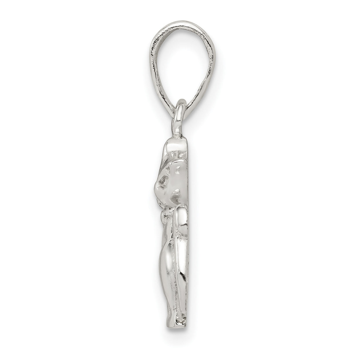 Cats Charm Pendant in Real 925 Sterling Silver