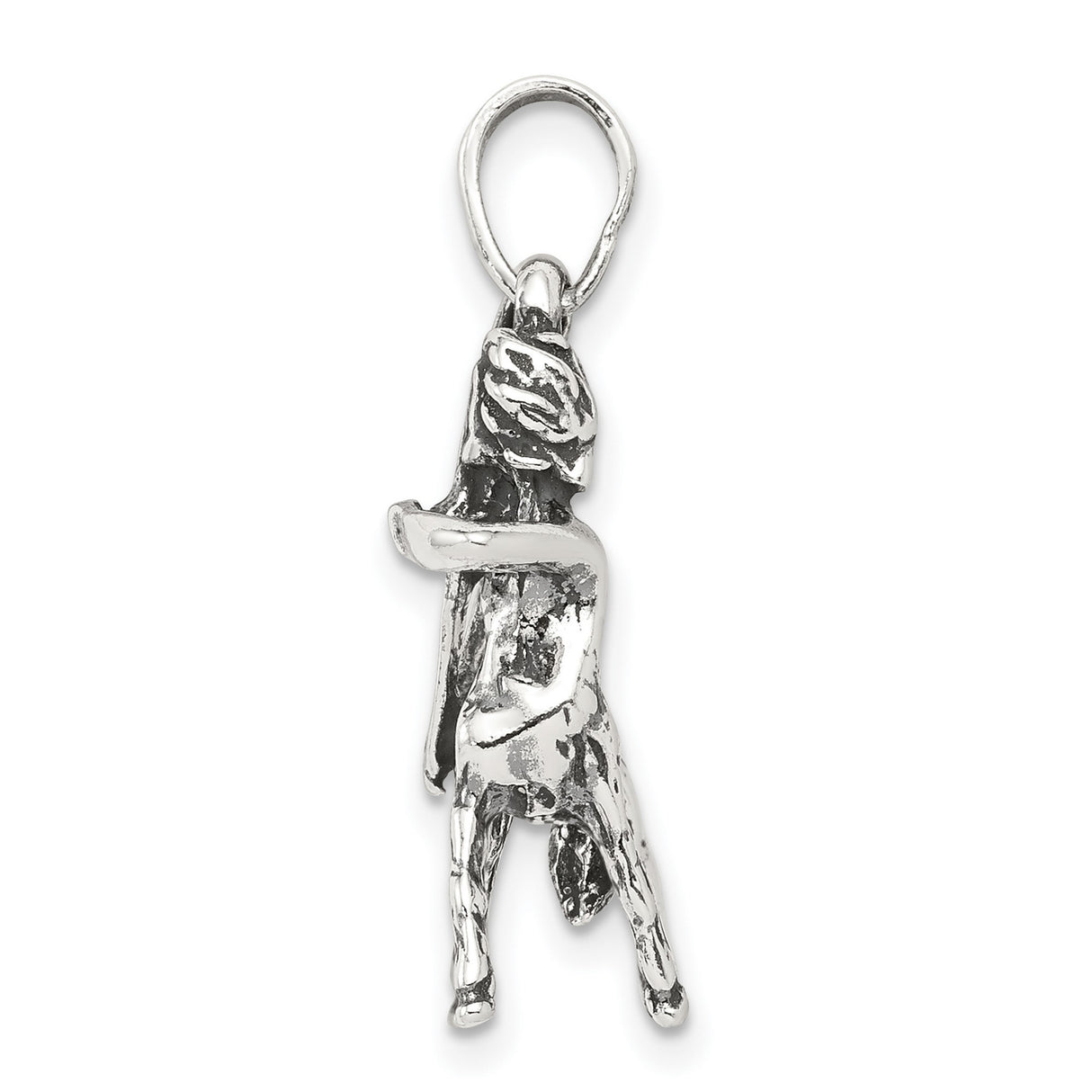 Sagittarius Centaur Archer Zodiac Sign Charm Pendant in Real 925 Sterling Silver