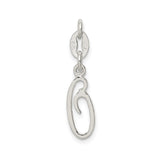 Sterling Silver Madonna Pendant, Minimalist Virgin Mary Religious Charm for Women