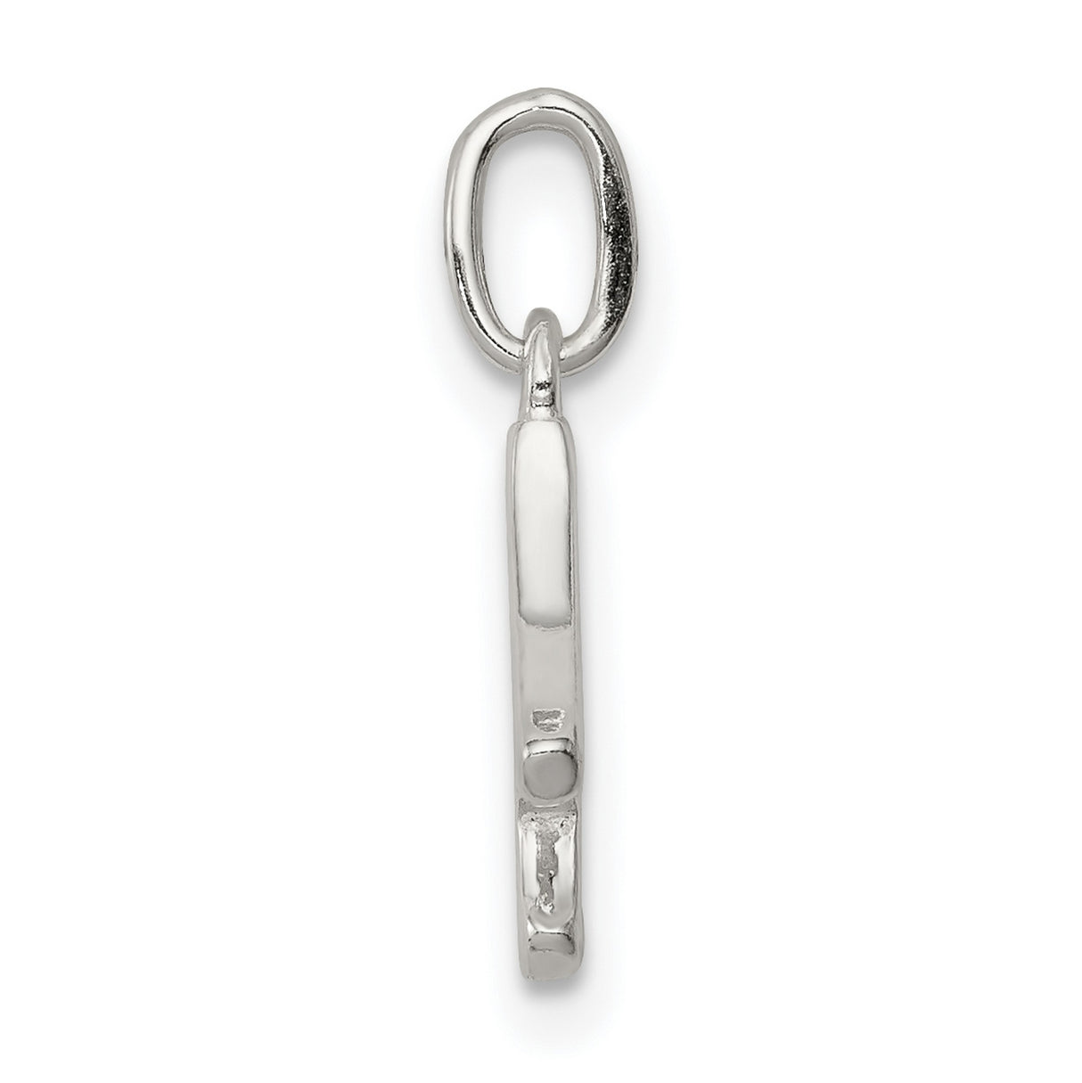 Initial A Charm Pendant in Real 925 Sterling Silver
