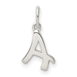 Initial A Charm Pendant in Real 925 Sterling Silver