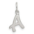 Initial A Charm Pendant in Real 925 Sterling Silver