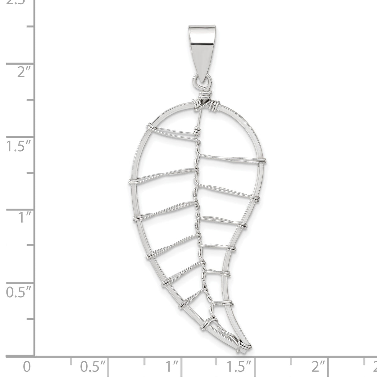 Sterling Silver Angel Wing Pendant, Abstract Feather Wire Design, Spiritual Boho Protection Jewelry