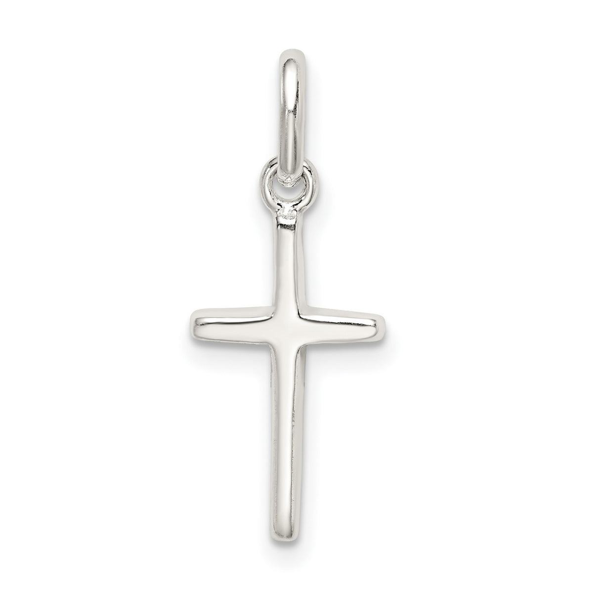 Cross Charm Pendant in Real 925 Sterling Silver