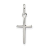 Cross Charm Pendant in Real 925 Sterling Silver