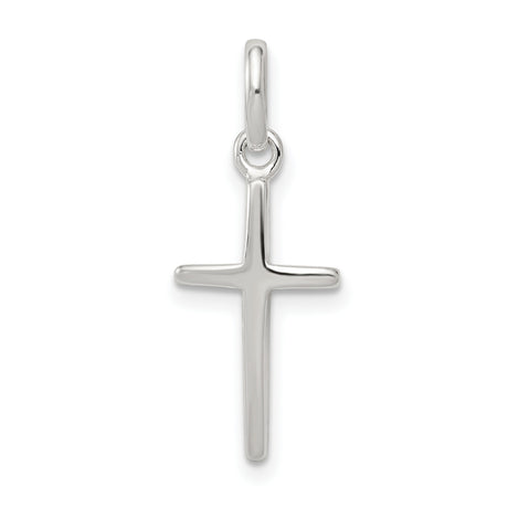 Cross Charm Pendant in Real 925 Sterling Silver