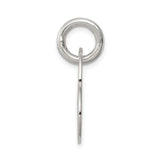 Sterling Silver Heart Shaped Pendant with Open Cutout Design, Romantic Style for Women