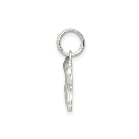 Sterling Silver Pendant Featuring Boy and Girl, Sibling Love and Family Bond Theme