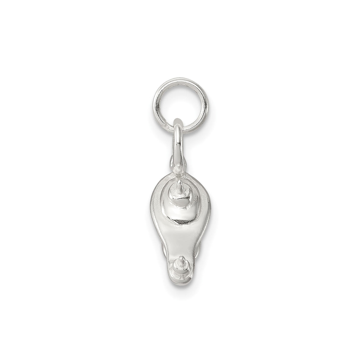 Sterling Silver Genie Lamp Pendant, Whimsical Fantasy Charm Jewelry for Women or Unisex Wear