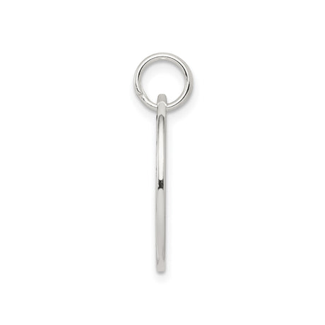 Sterling Silver Open Circle Pendant, Follow Your Dreams Inspirational Jewelry for Women and Unisex