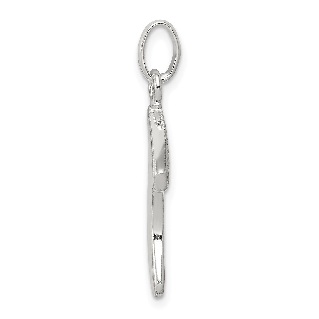 Sterling Silver Christmas Stocking Pendant with Red and Green Enamel, Festive Holiday Charm