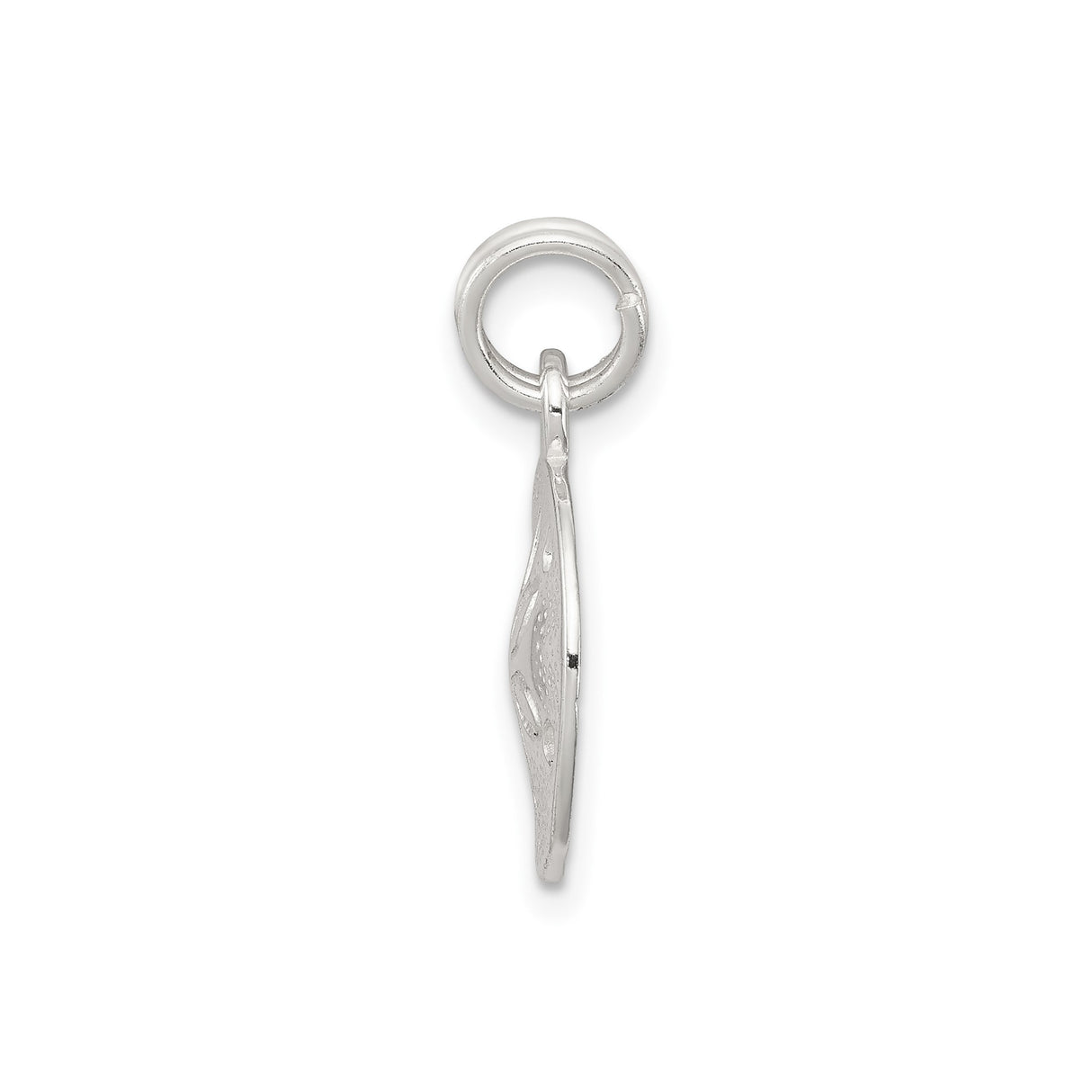 Sterling Silver Sand Dollar Pendant with Nautical Ocean-Inspired Design for Women