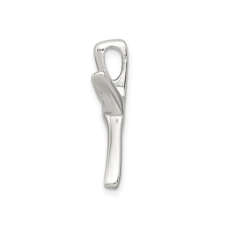 Sterling Silver Starfish Pendant, Polished Ocean-Inspired Nautical Jewelry for Women