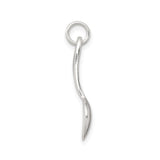Sterling Silver Spoon Pendant Charm, Symbolic Talisman of Nourishment and Abundance