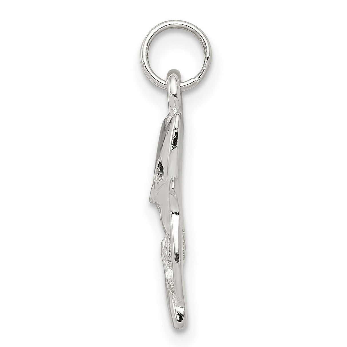 Enameled Cat Charm Pendant in Real 925 Sterling Silver