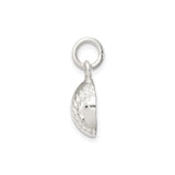 Sterling Silver Baseball Pendant with Realistic Stitched Detail, Sports Charm for Men or Women