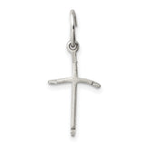 Cross Charm Pendant in Real 925 Sterling Silver