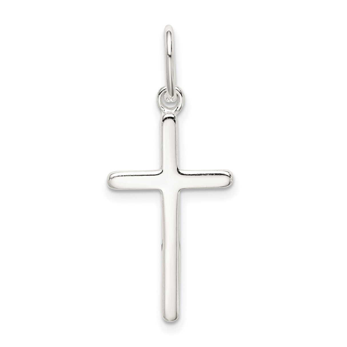 Cross Charm Pendant in Real 925 Sterling Silver