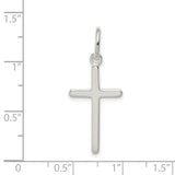 Cross Charm Pendant in Real 925 Sterling Silver