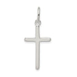 Cross Charm Pendant in Real 925 Sterling Silver