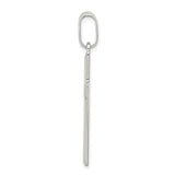 Sterling Silver Cross Pendant with Mirror Finish Latin Cross Design for Men and Women