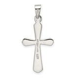 Cross Charm Pendant in Real 925 Sterling Silver