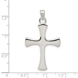 Cross Charm Pendant in Real 925 Sterling Silver