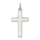 Cross Charm Pendant in Real 925 Sterling Silver