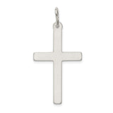 Cross Charm Pendant in Real 925 Sterling Silver