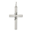 Cross Charm Pendant in Real 925 Sterling Silver