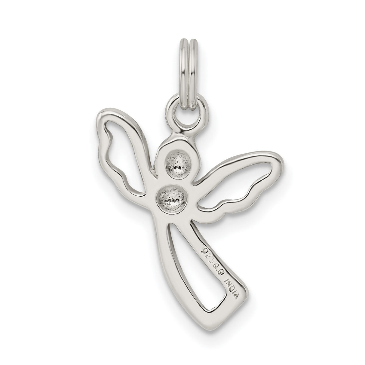 Angel Charm Pendant in Real 925 Sterling Silver