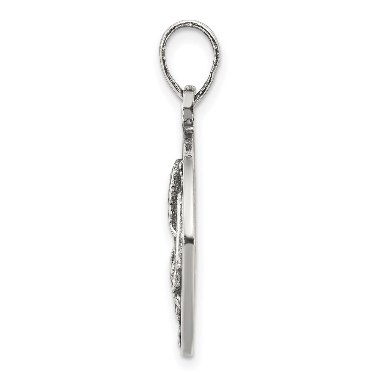 Virgo Maiden Zodiac Charm Pendant in Real 925 Sterling Silver
