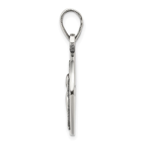 Sterling Silver Aries Zodiac Pendant with Ram Symbol and Celestial Medallion Design