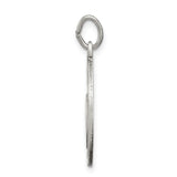 Break Apart Mizpah Coin with Emotional Bond Words Charm Pendant in Real 925 Sterling Silver