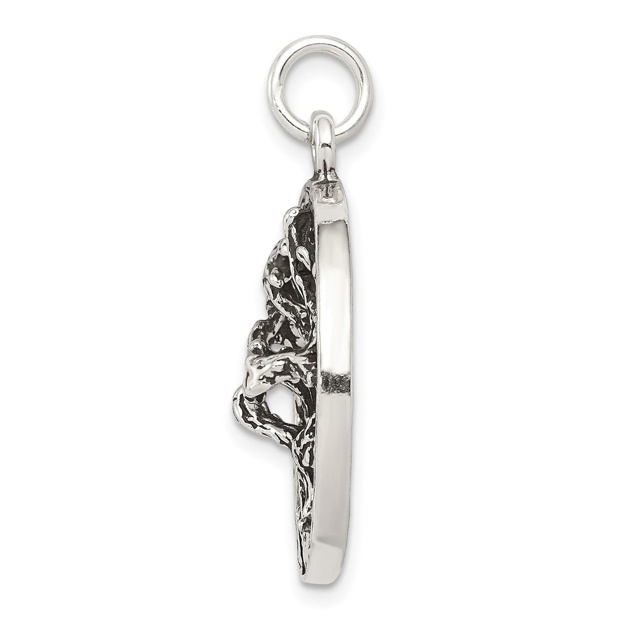 Sterling Silver Tree of Life Pendant with Organic Branch Design, Nature Symbol Jewelry