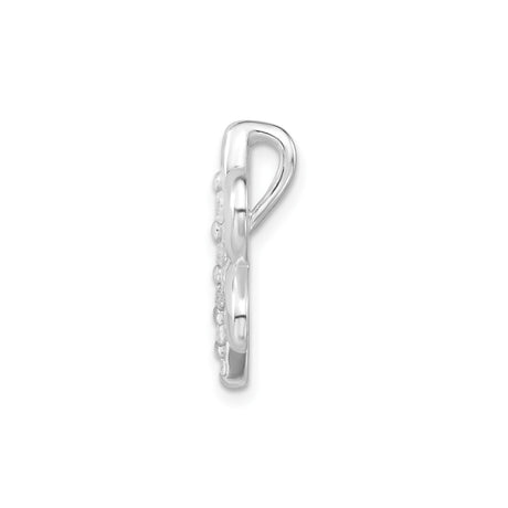 Sterling Silver Dragonfly Pendant with Cubic Zirconia, Nature Inspired Insect Charm for Women