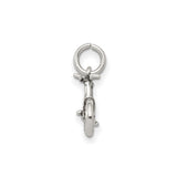 Sterling Silver Bicycle Pendant, Detailed Road Bike Design, Cycling Jewelry for Women or Unisex Wear