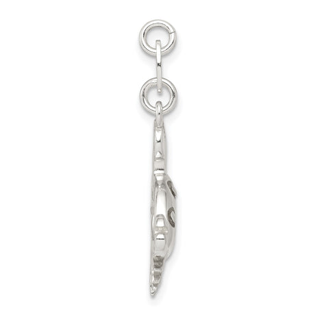 Sterling Silver Crab Pendant, Nautical Astrology Charm for Beach Lovers and Cancer Zodiac Signs