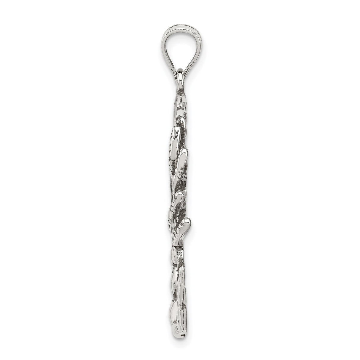 Sterling Silver Scorpion Pendant, Lifelike Design, Zodiac Symbol, Unisex Animal Totem Jewelry