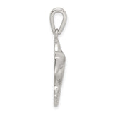 Sterling Silver Hummingbird Pendant with Simulated Blue Opal Inlay, Nature Spirit Theme